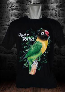 Harga Kaos Burung Lovebird Terbaru Saat Ini Dan Paling Lengkap